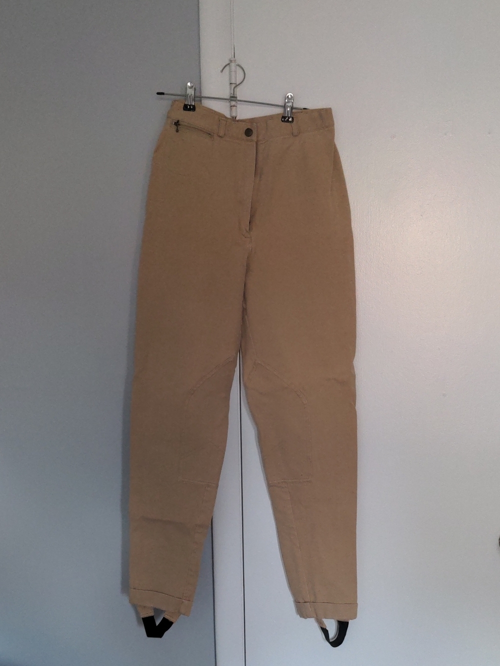 EUC Vintage Women's Ralph Lauren Tan Riding Pants with Stirrup Detail